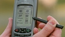 Motorola Timeport P1088, das erste WAP-fähige Handy | Bild: dpa/Marcus Krüger