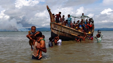 Flucht der Rohingyas aus Myanmar | Bild: Reuters (RNSP)/Danish Siddiqui