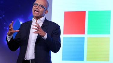 Microsoft-CEO Satya Nadella (Archivbild) | Bild: picture-alliance/dpa