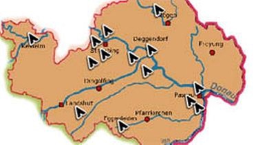 Portal "Bayern gegen Rechtsextremismus" der Bayerischen Staatsregierung, Ausschnitt Niederbayern | Bild: Bayerische Staatsregierung