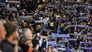 Anhänger der Tigers halten ihre Fan-Schals hoch | Bild: pciture-alliance/dpa