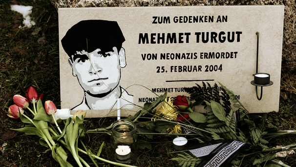 NSU: Gedenktafel für den ermordeten Mehmet Turgut | Bild: picture-alliance/dpa