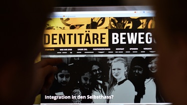 Internetseite der Identitären Bewegung | Bild: picture-alliance/dpa