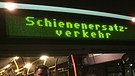 Schienenersatzverkehr am Bahnhof Bamberg | Bild: BR-Studio Franken/Heiner Gremer
