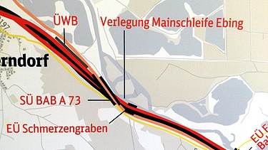 Bahnbaustelle ICE-Strecke Bamberg-Lichtenfels | Bild: BR-Studio Franken / Heiner Gremer