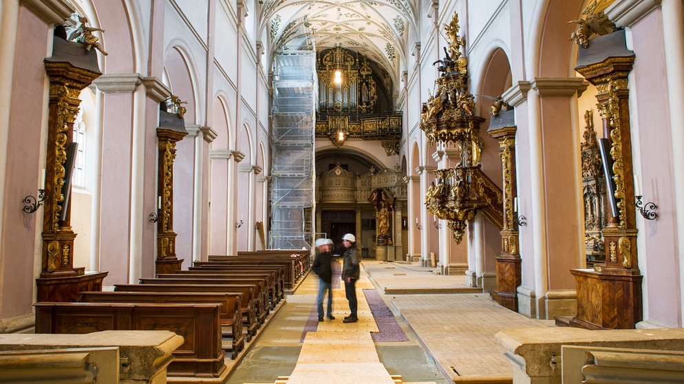 Sanierung St. Michael Bamberg | Bild: picture-alliance/dpa