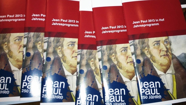Programmheft für Jean Paul-Jubiläum der Stadt Hof | Bild: BR/ Annerose Zuber