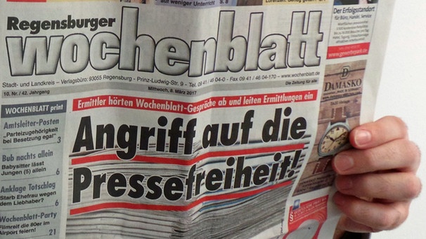 Titelseite des Regensburger Wochenblatts  | Bild: Uli Scherr /BR