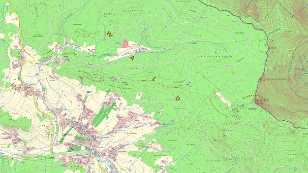 Luftaufnahme des Osser im Bayerischen Wald (Landkreis Cham) | Bild: Claus Wietek / BR