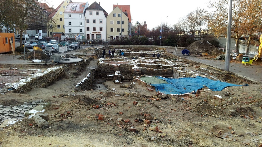 Ausgrabung am Donaumarkt | Bild: BR
