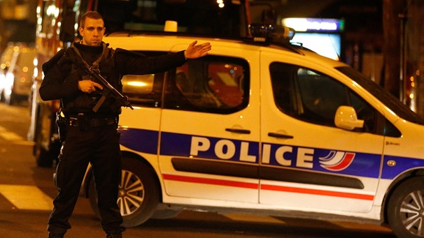 Polizeieinsatz bei Terroranschlag in Paris | Bild: dpa-Bildfunk