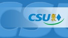 Das Logo der CSU | Bild: BR