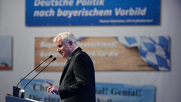Horst Seehofer beim Politischen Aschermittwoch der CSU | Bild: picture-alliance/dpa