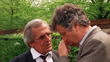 Gerhard Polt Dieter Hildebrandt (Aufnahme von 1996) | Bild: picture-alliance/dpa