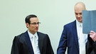 Die Anwälte Holger G.: Pajam Rokni-Yazdi und Stefan Hachmeister | Bild: picture-alliance/dpa