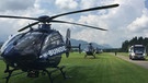 Hubschrauber der Bundespolizei bei einer Übung in Füssen | Bild: BR/Scheule