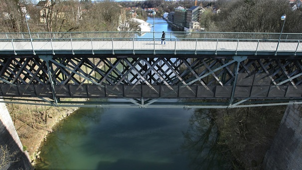 König-Ludwig-Brücke  | Bild: picture-alliance/dpa / Karl-Josef Hildenbrand 