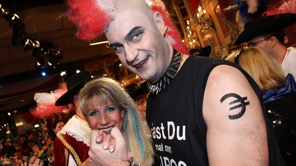 "Punk" Markus Söder mit Ehefrau Karin | Bild: picture-alliance/dpa