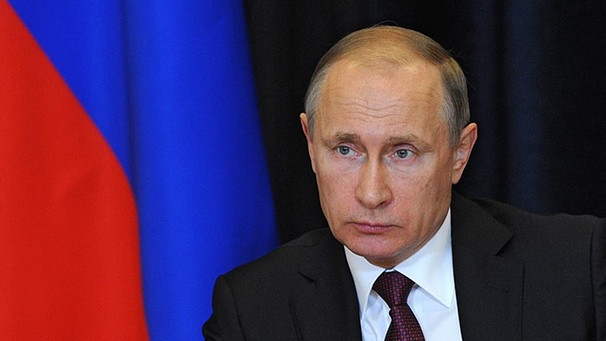 Der russische Präsident Wladimir Putin | Bild: picture-alliance/dpa