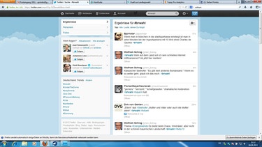 #brwahl auf twitter | Bild: twitter (screenshot)