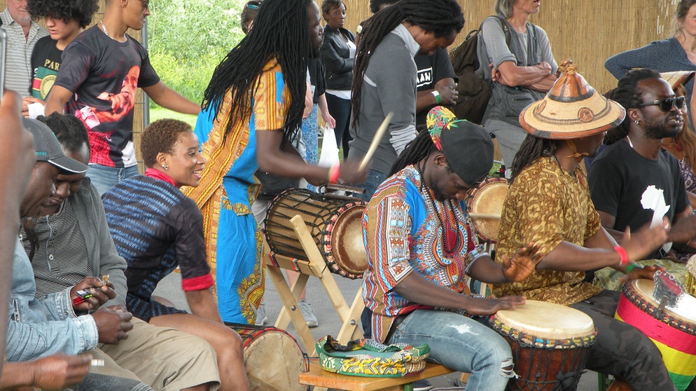 Impressionen vom 31. Internationalen Africa Festival in Würzburg | Bild: Wolfram Hanke/BR-Mainfranken