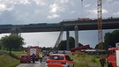 Unfall an der Brückenbaustelle bei Schraudenbach | Bild: News 5