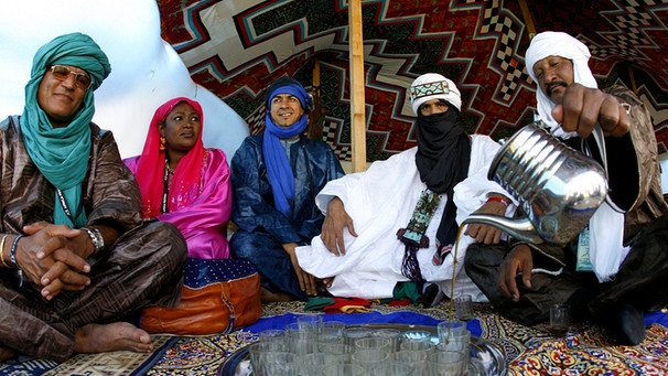 Tuaregs auf dem "Africa Festival" in Würzburg | Bild: picture-alliance/dpa