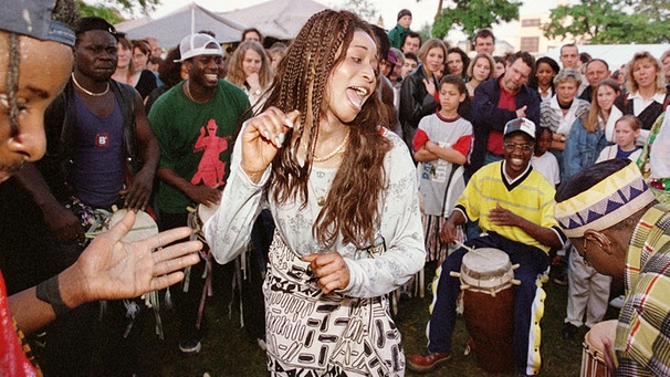 Africa Festival in Würzburg (Aufnahme aus dem Jahr 1998) | Bild: picture-alliance/dpa