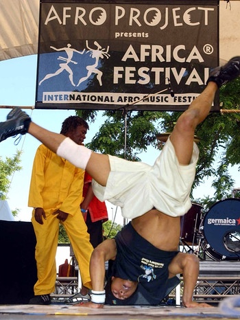 Africa Festival in Würzburg (Aufnahme aus dem Jahr 2002) | Bild: picture-alliance/dpa