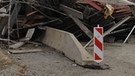 Autobahnbrücke bei Schraudenbach eingestürzt | Bild: BR/Norbert Steiche