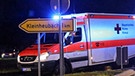 Frontalzusammenstoß auf B 469 - Zehn Verletzte und großes Trümmerfeld | Bild: Polizeipräsidium Unterfranken
