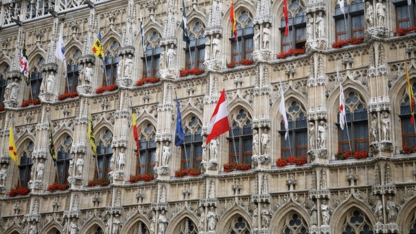 Rathaus der belgischen Stadt Leuven (Löwen) | Bild: picture-alliance/dpa