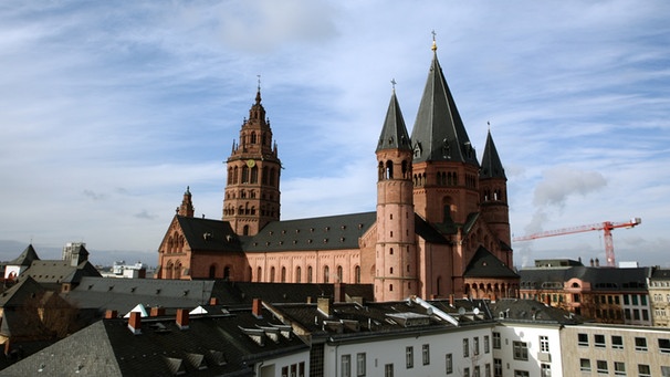 Der Dom von Mainz  | Bild: picture-alliance/dpa