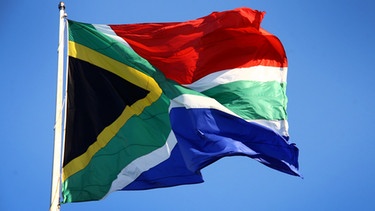 Fahne Südafrikas | Bild: picture-alliance/dpa