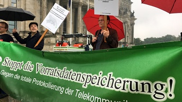 Proteste vor dem Berliner Reichstag | Bild: BR/meyer