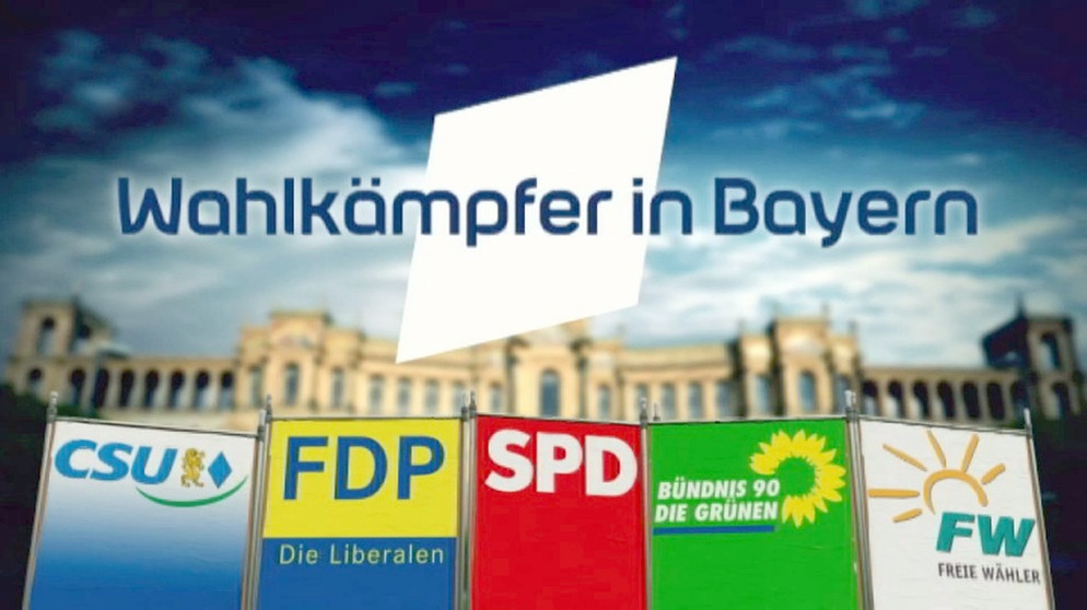 Wahlkampf mal anders | Bild: Bayerischer Rundfunk