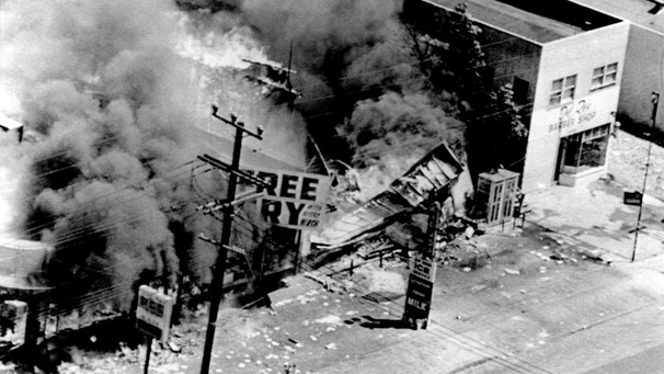 1965: Rassenunruhen in Watts, Kalifornien | Bild: picture-alliance/dpa