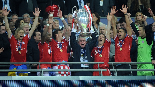 Champions League-Finale 2013 in Wembley: Siegerfeier | Bild: picture-alliance/dpa