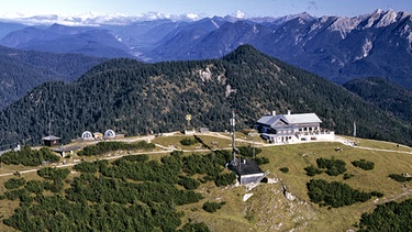 Blick auf die Wetterstation in Wank bei Garmisch-Partenkirchen | Bild: SZ Photo/imagebroker