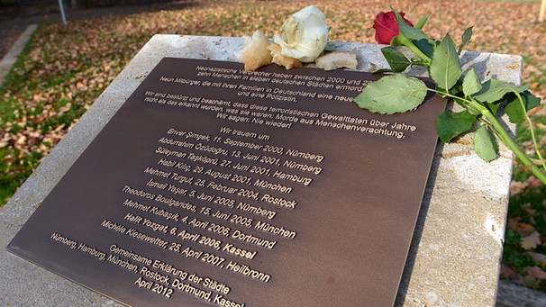 Gedenkstein für die NSU-Opfer | Bild: picture-alliance/dpa