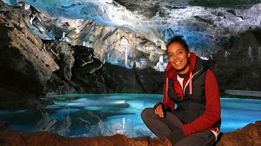 Überleben in der Höhle | in unterirdischen Höhlenseen sucht Pia ein äußerst seltenes Höhlentier
| Bild: BR | Text und Bild Medienproduktion GmbH & Co. KG