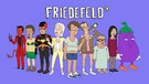 Keyvisual Friedefeld mit Titel | Bild: BR/Little Dream Entertainment/Annick Buhr/Tomi Stevenson/Christopher Roos von Rosen