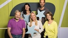 Auch Bayern 3 unterstützt jedes Jahr die Sternstunden-Aktion. Im Bild, von links: Ulli Wenger, Claudia Conrath, Katja Wunderlich, Dominik Pöll und Verena Reiner | Bild: BR/Lisa Hinder