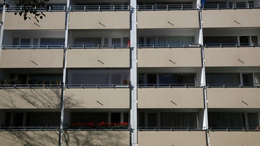 Mehrstöckiges Wohnhaus in München  Hasenbergl, Foto: BR/Herbert Ebner | Bild: BR/Herbert Ebner