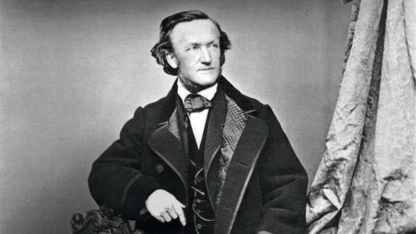 Richard Wagner in Pose | Bild: BR