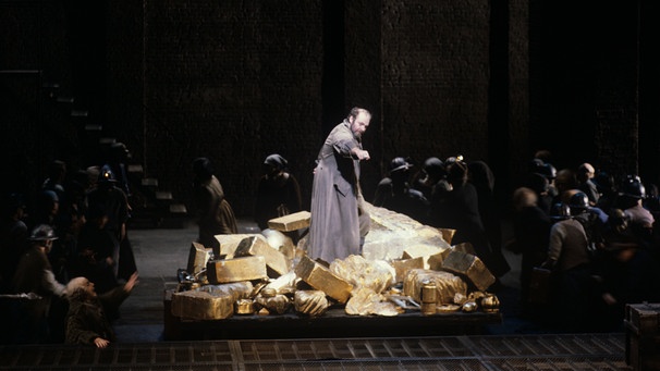 Szene aus Wagners "Rheingold" in der Inszenierung von Patrice Chéreau | Bild: Unitel