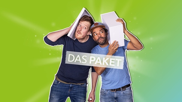 Simon Pearce und Sebastian Winkler - Podcast "Das Paket" | Bild: BAYERN 3