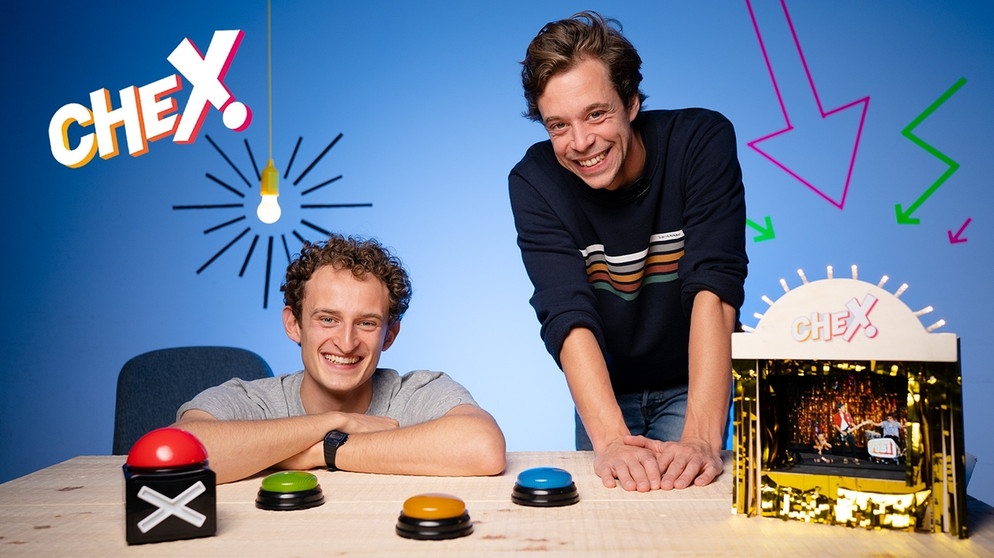 Checker Tobi und Checker Julian bei CheX! - Die Checker-Show | Bild: Hans-Florian Hopfner – megaherz GmbH