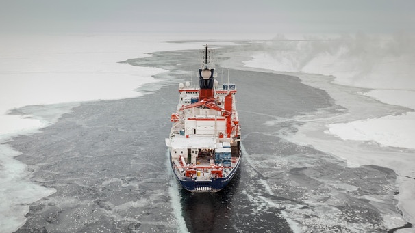 Das deutsche Forschungsschiff Polarstern | Bild: Alfred-Wegener-Institut / Mario Hoppmann (CC-BY 4.0)  