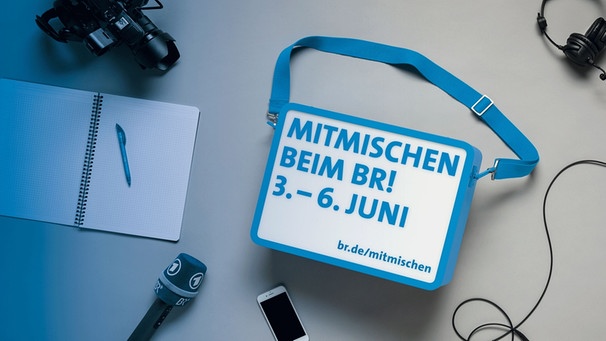 Die erfolgreiche Publikumsaktion "Mitmischen!" geht in die nächste Runde. Von 3. bis 6. Juni 2019 können Zuschauer und Zuhörer des Bayerischen Rundfunks wieder beim Programm mitmachen. | Bild: BR/Max Hofstetter